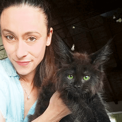 valentina barbieri allevatore maine coon titolare allevamento nubias noa gatti